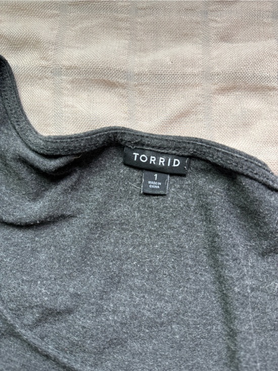 torrid Dresses & Skirts - torrid Gray Soft Midi Dress Plus Size